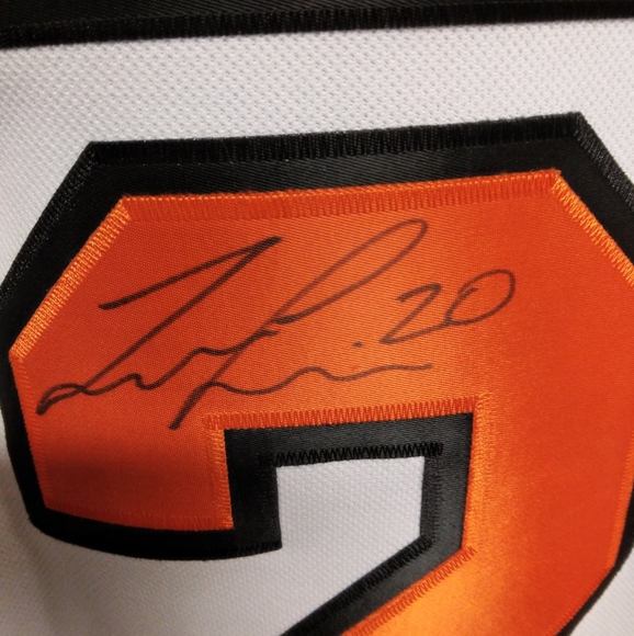 Adidas authentic climalite Philadelphia Flyers Taylor Leier auto alt jersey - Picture 4 of 13